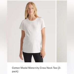 Black and White Quince Maternity 2 Pack